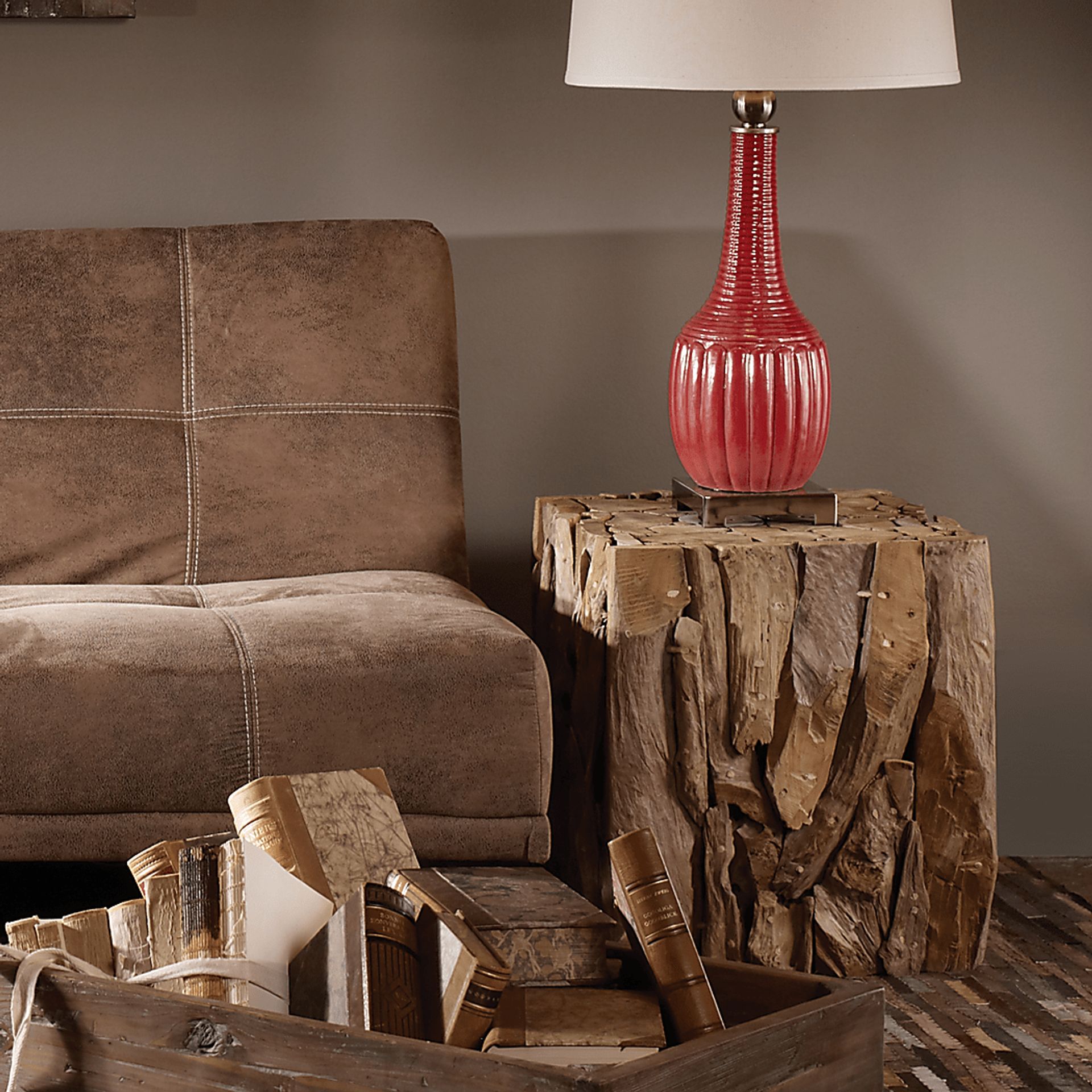 Langhoff Brown Accent Table - Image 2