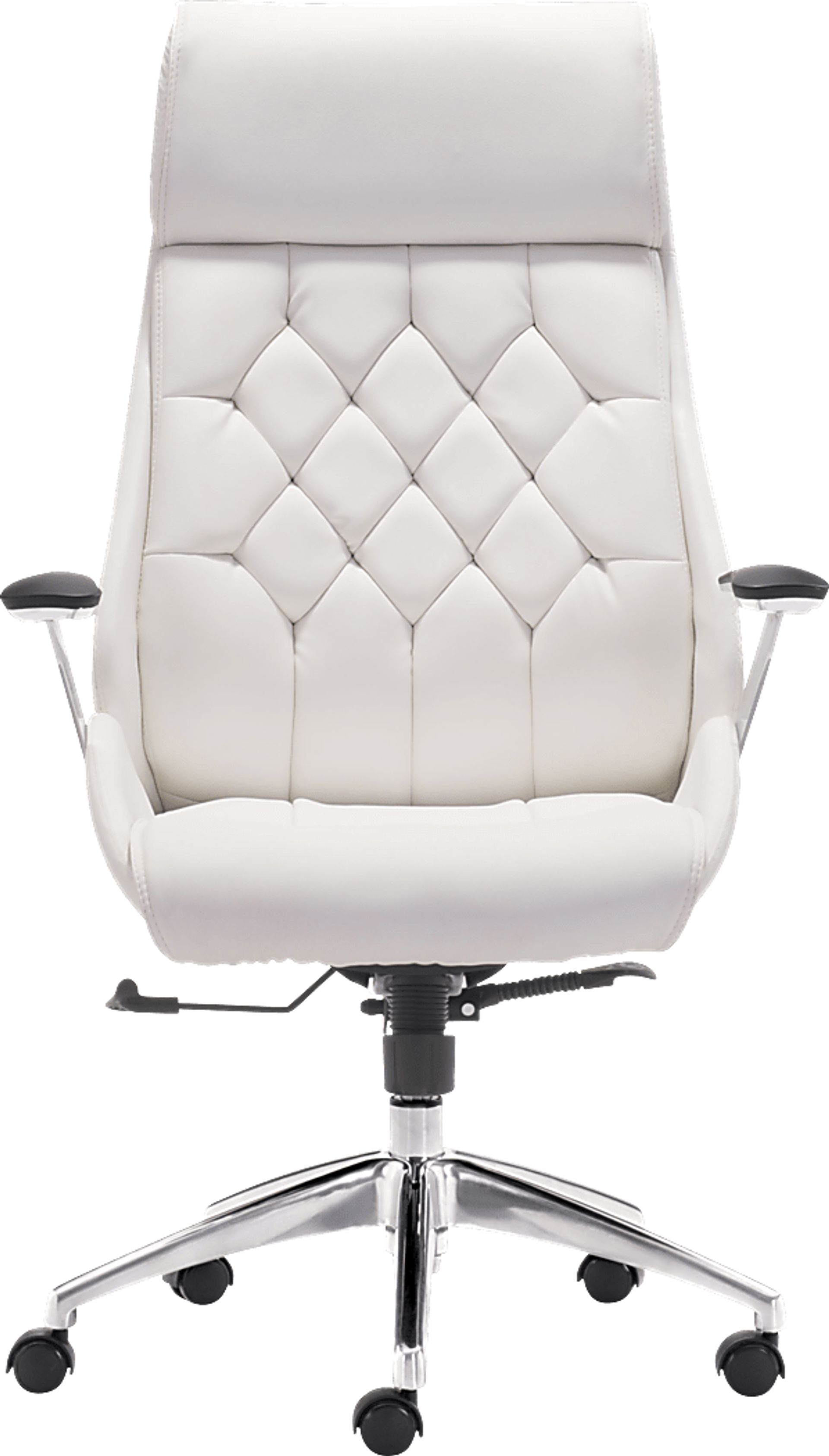 Langley Path White Desk Chair - Image 3