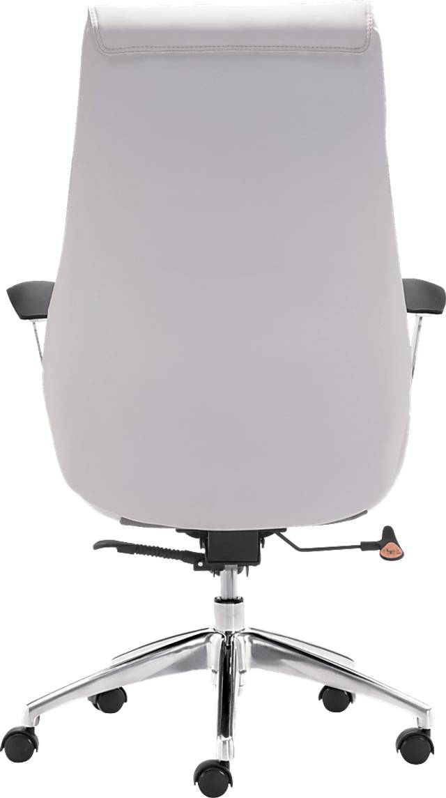 Langley Path White Desk Chair - Thumbnail - Image 4