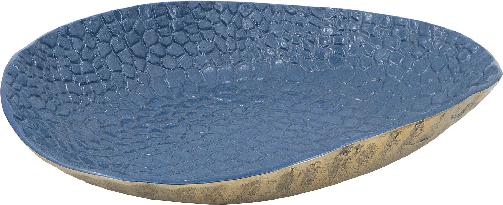 Langney Reef I Blue Platter - Image 1
