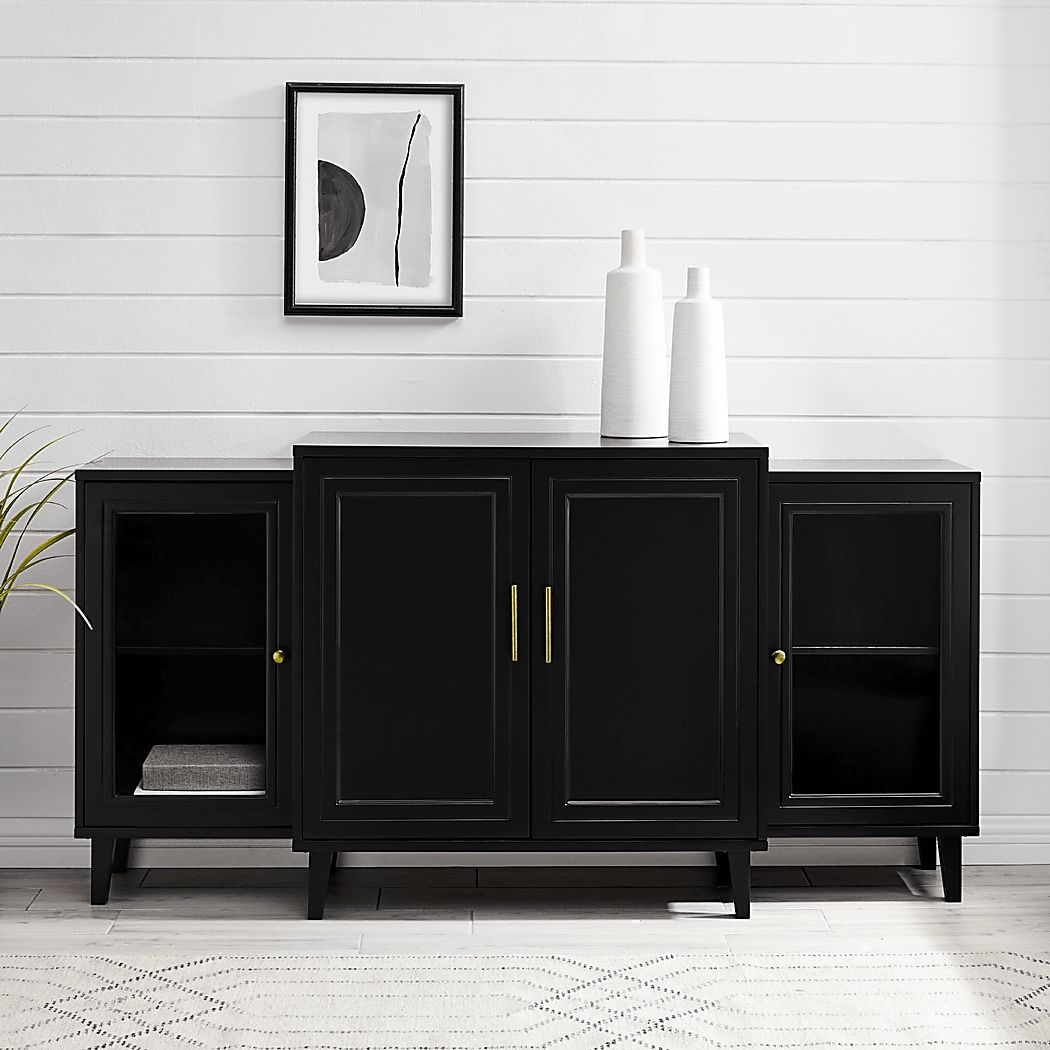 Langwater Black Sideboard - Thumbnail 2