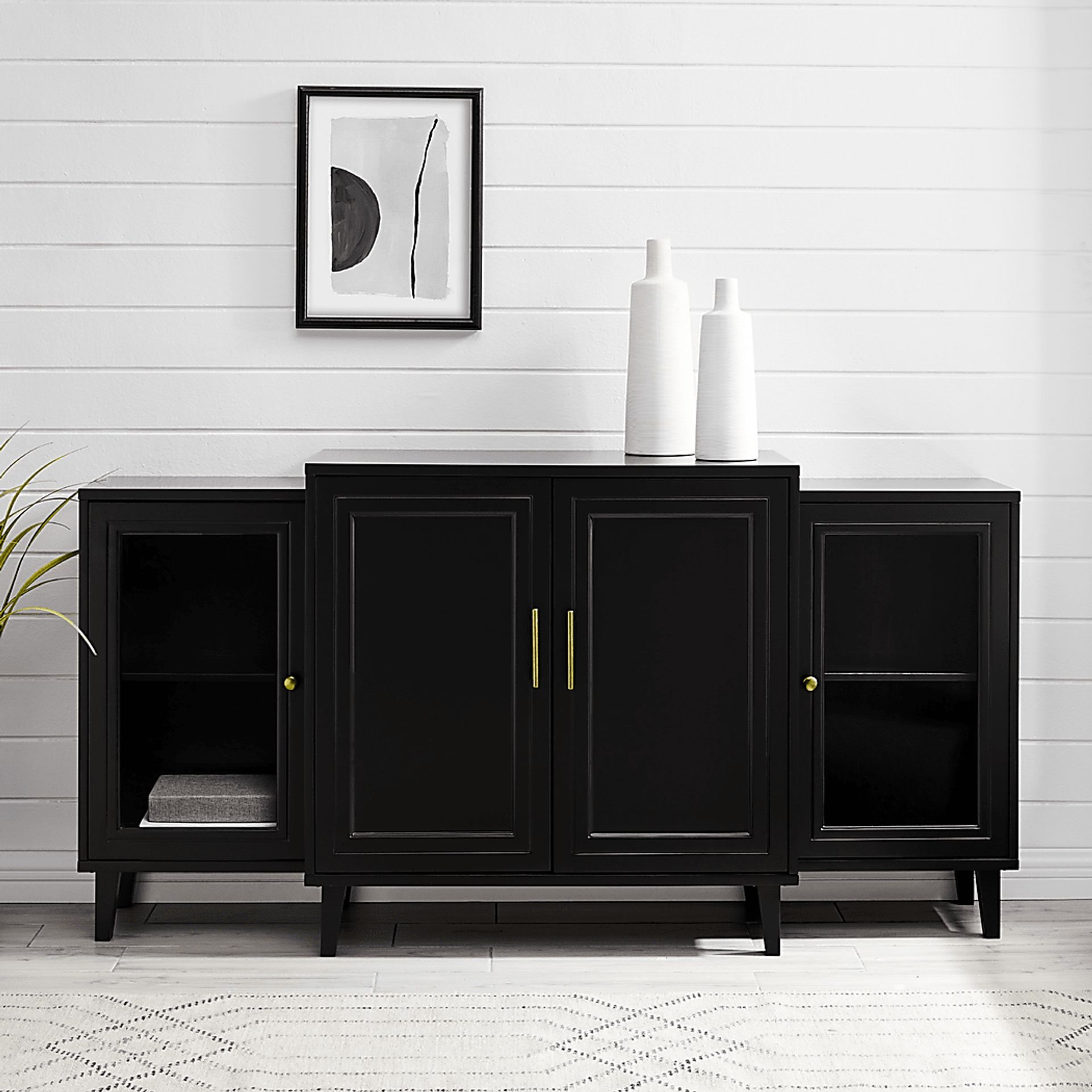 Langwater Black Sideboard - Image 4