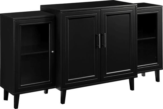 Langwater Black Sideboard
