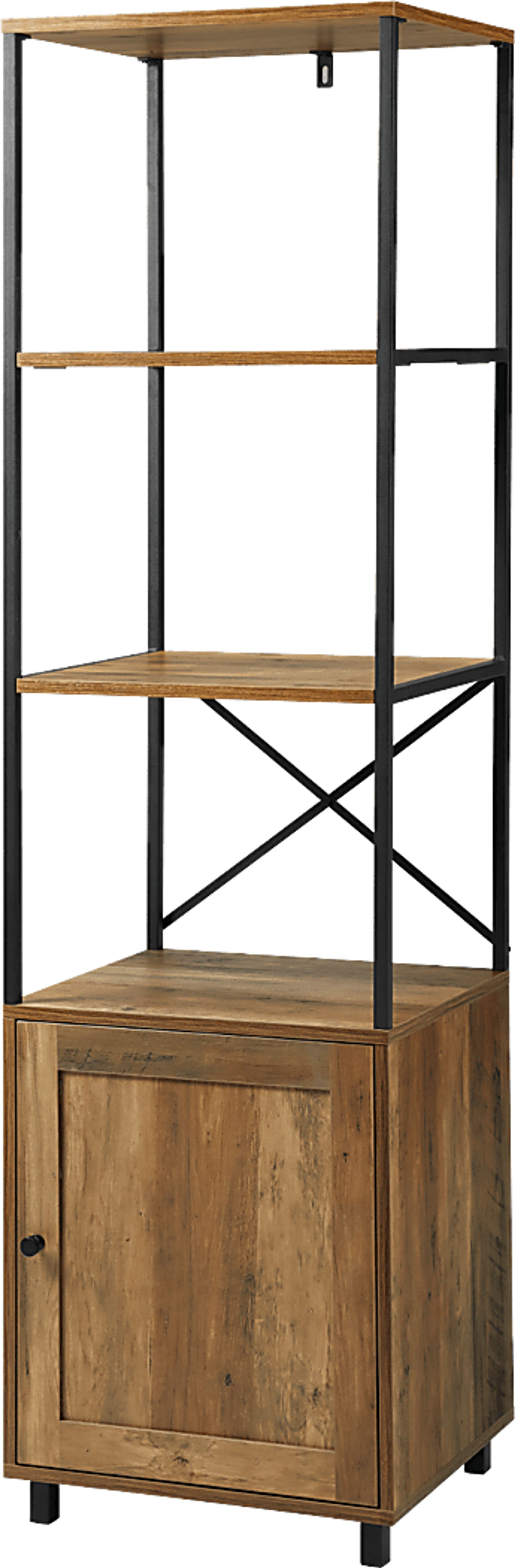 Lanhorne Brown Bookcase - Image 3