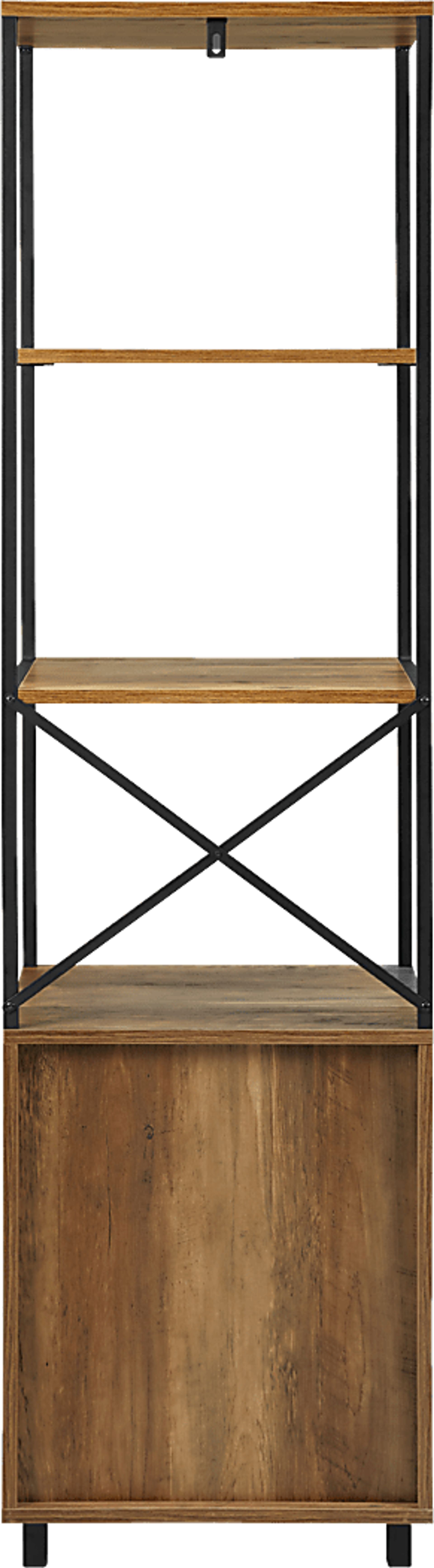 Lanhorne Brown Bookcase - Image 4
