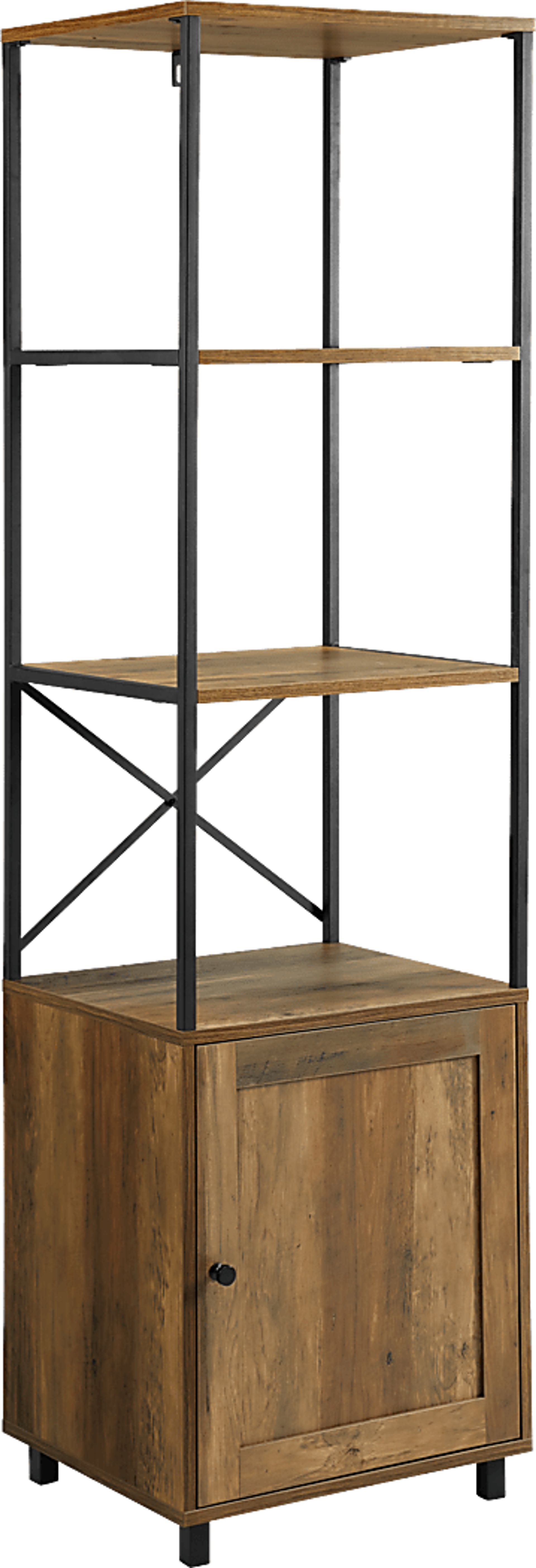 Lanhorne Brown Bookcase - Image 1