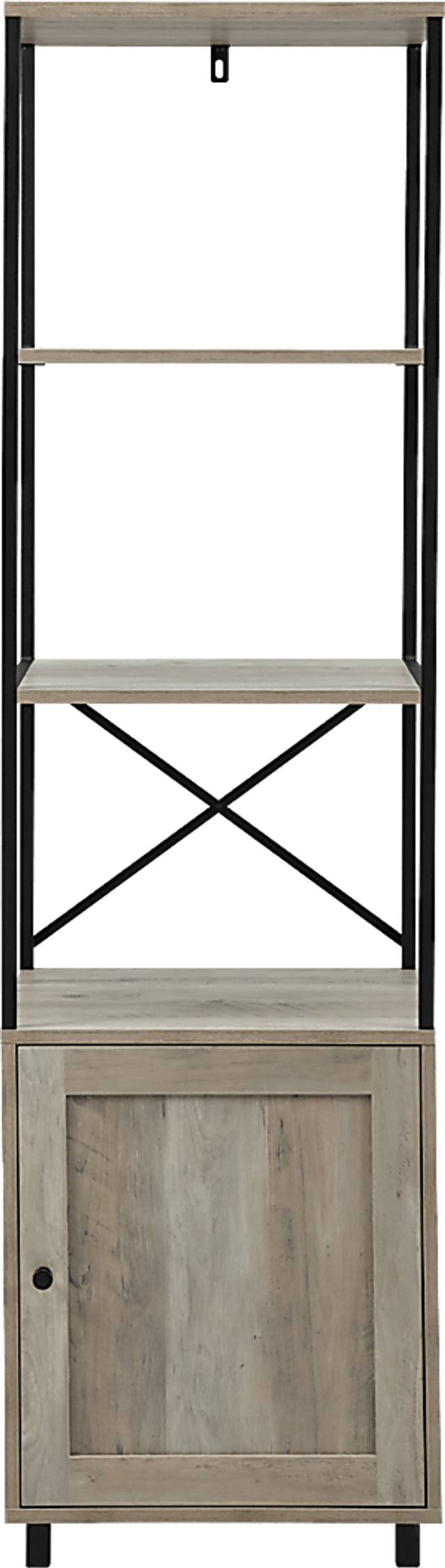 Lanhorne Gray Bookcase - Thumbnail - Image 2