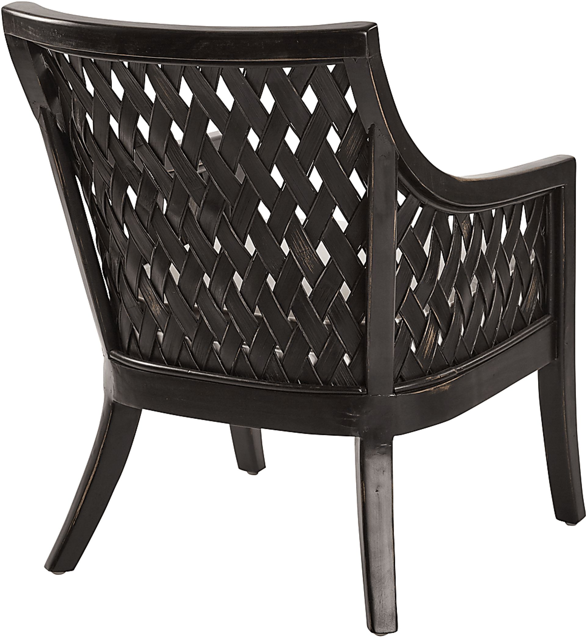 Lanian Black Accent Chair - Image 2