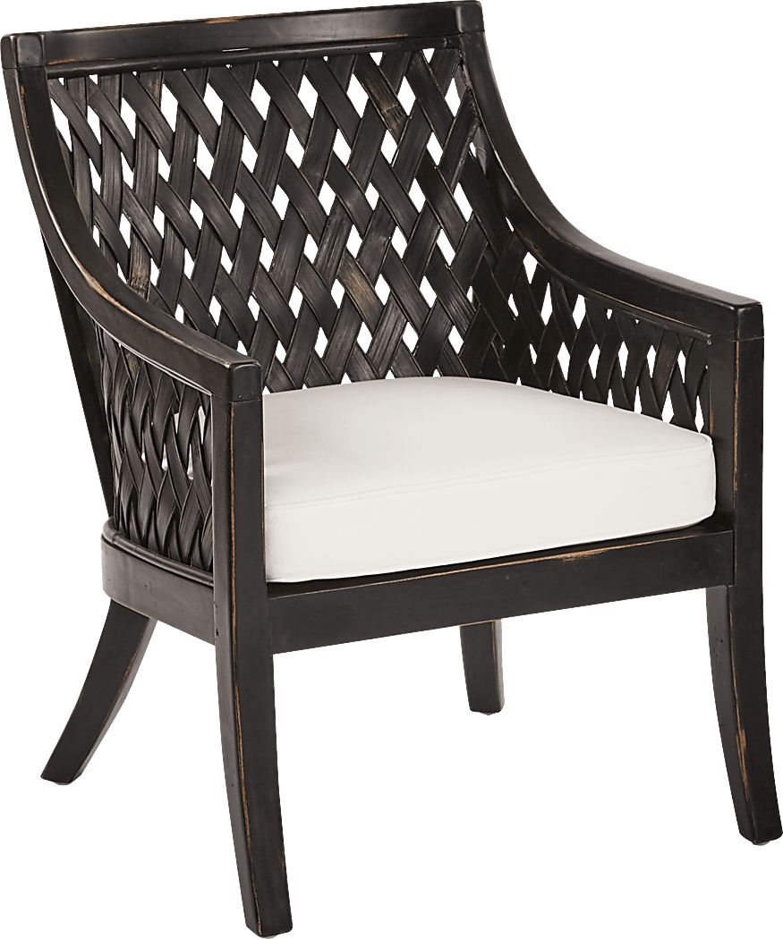 Lanian Black Polyester Fabric Accent Chair Rooms To Go   Lanian Black Accent Chair 18100937 Image Item