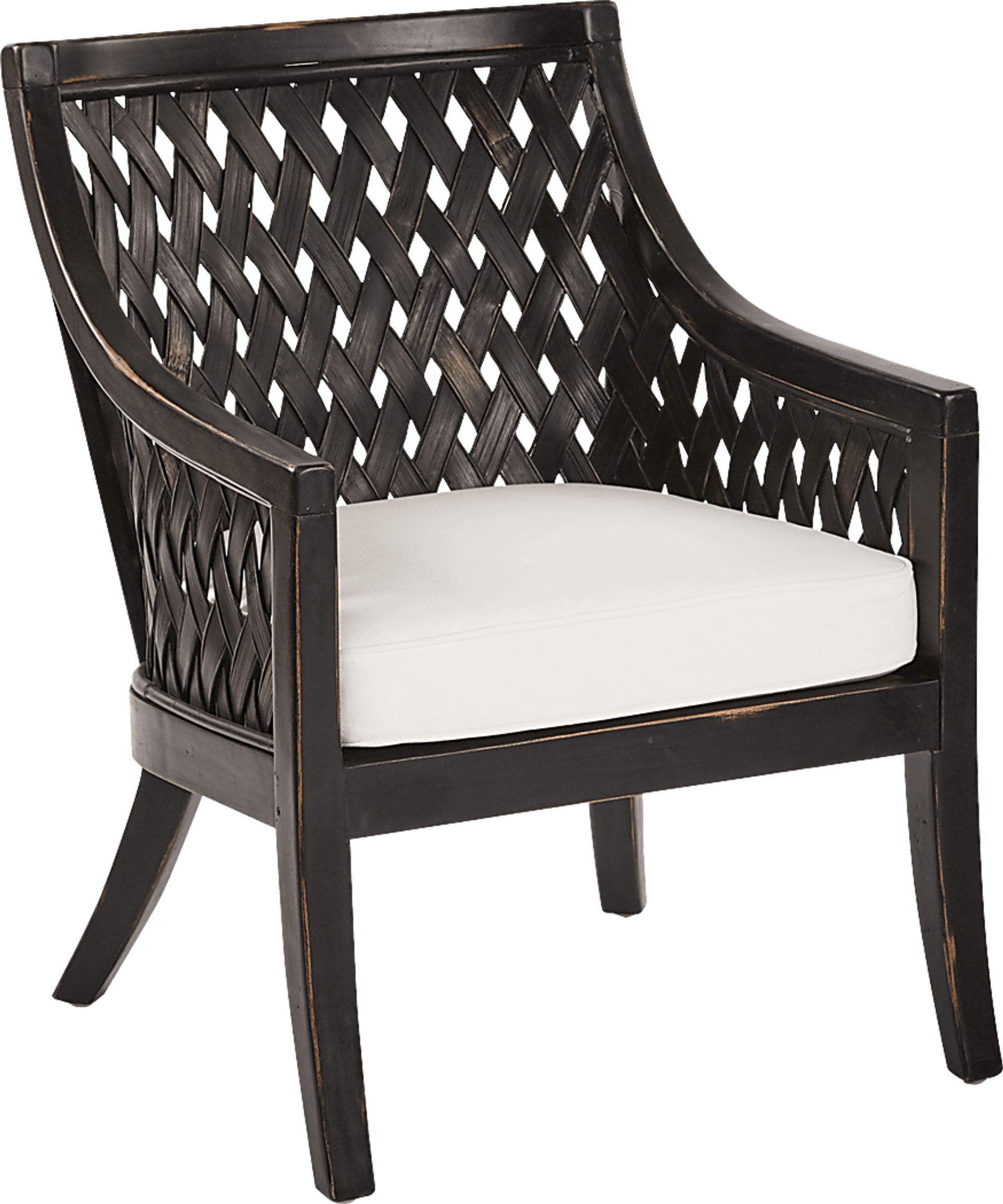 Lanian Black Accent Chair - Image 1