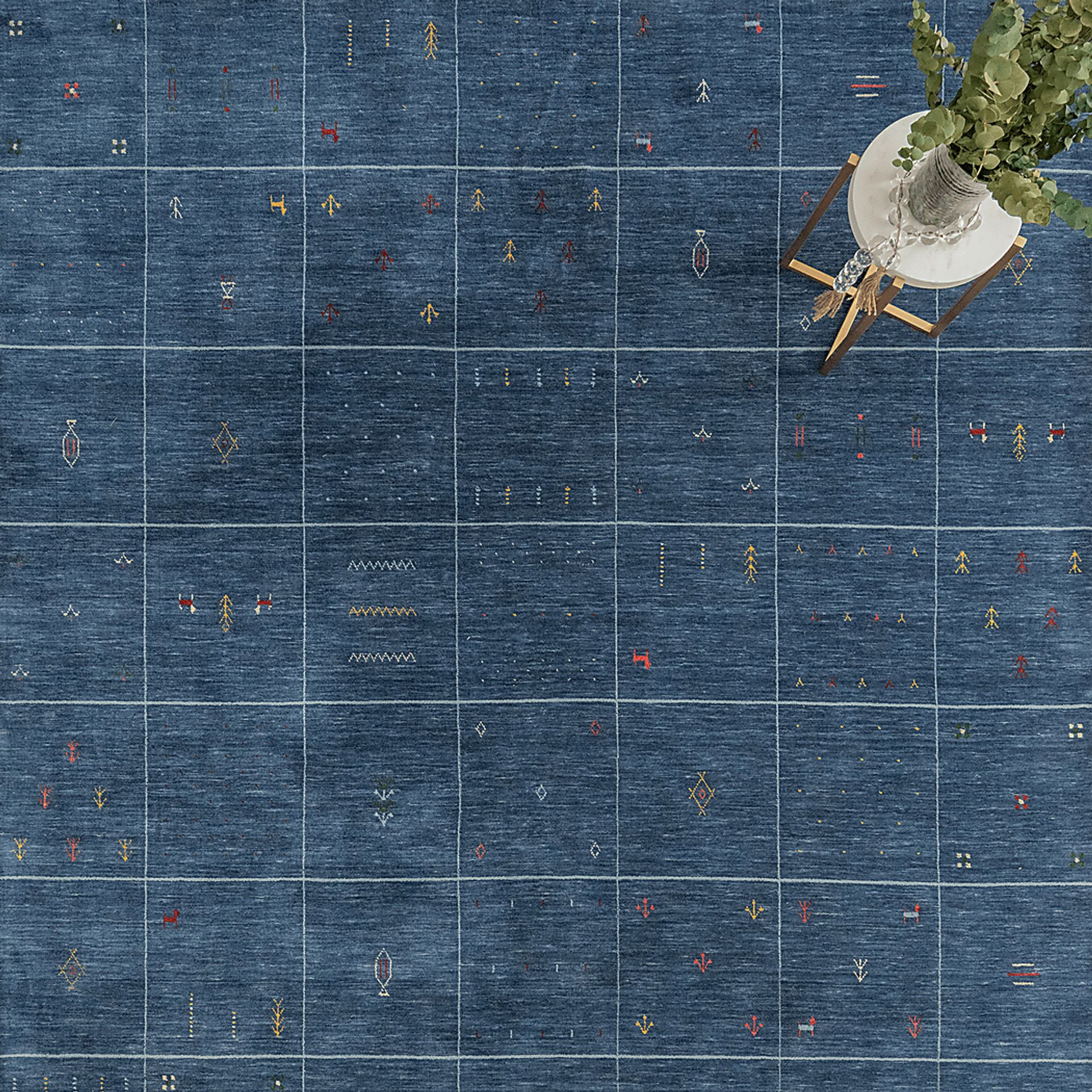 Laniberry Blue 3' x 5' Rug - Image 2