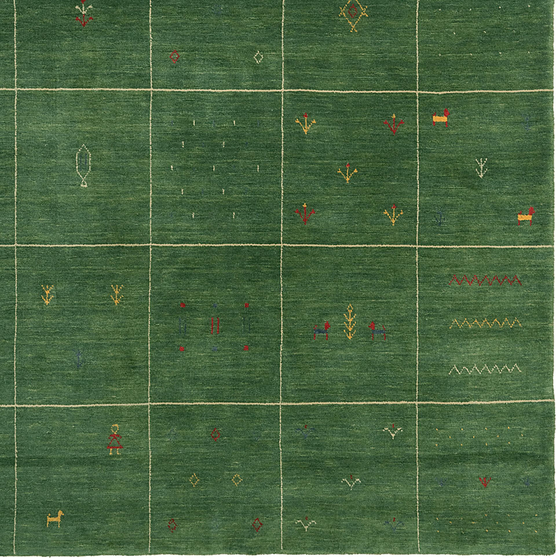 Laniberry Green 3' x 5' Rug - Image 3