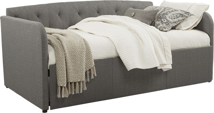 Lanie Gray Tufted Daybed