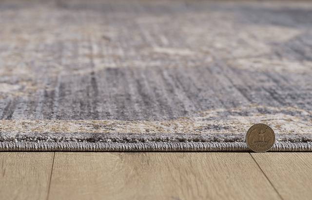 Lanison Gray 7'10 x 9'10 Rug - Thumbnail - Image 5