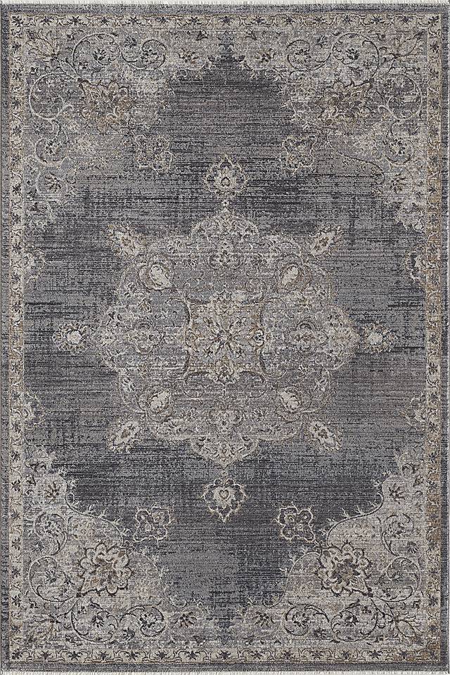 Lanison Gray 7'10 x 9'10 Rug - Thumbnail - Image 1