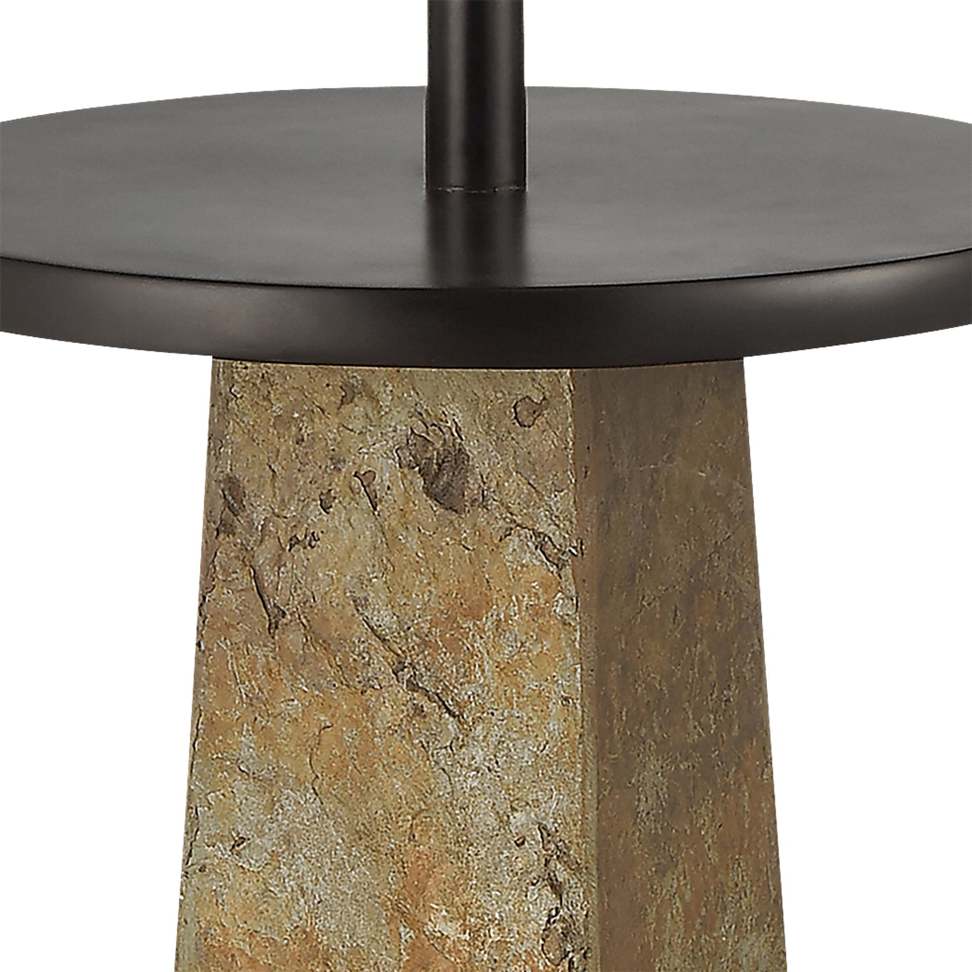 Lannigan Gray Outdoor Floor Lamp - Image 3