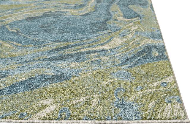 Lanore Teal 5' x 7'6 Rug - Thumbnail - Image 3