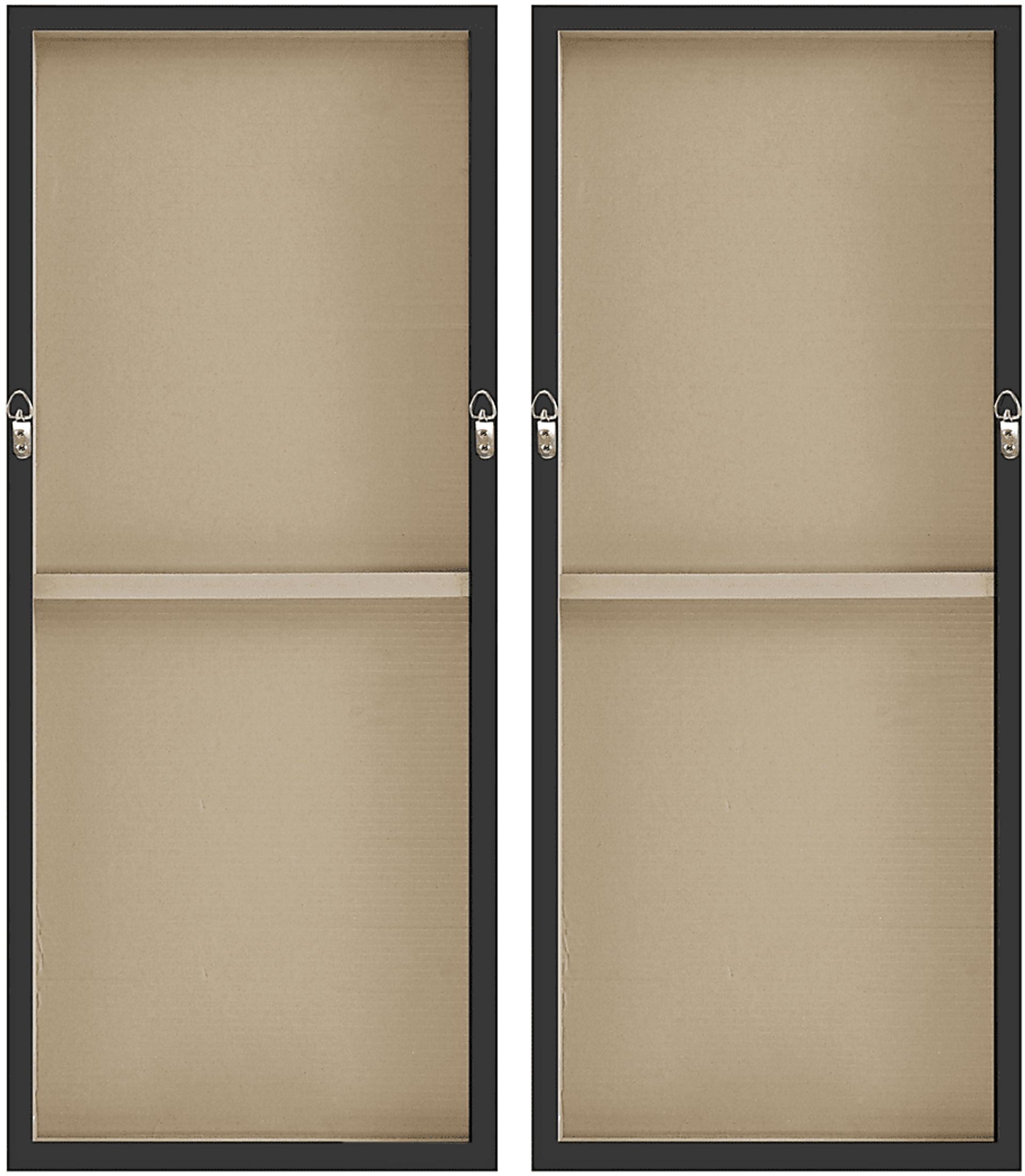 Lanphier Black Artwork, Set of 2 - Image 5