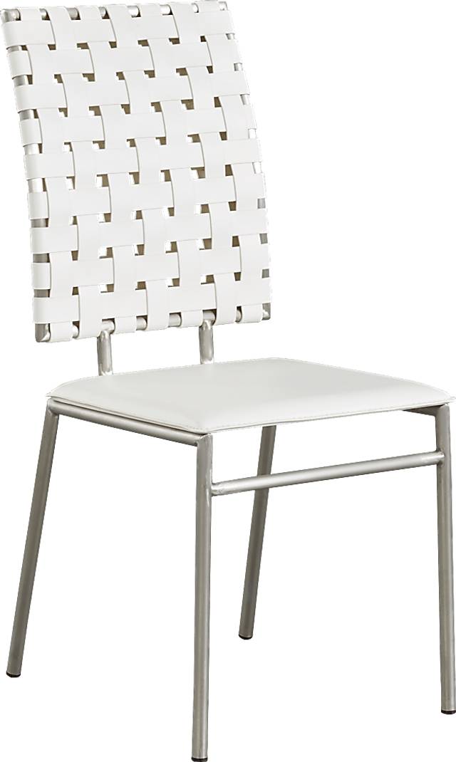 Lansdale White Side Chair - Thumbnail - Image 1