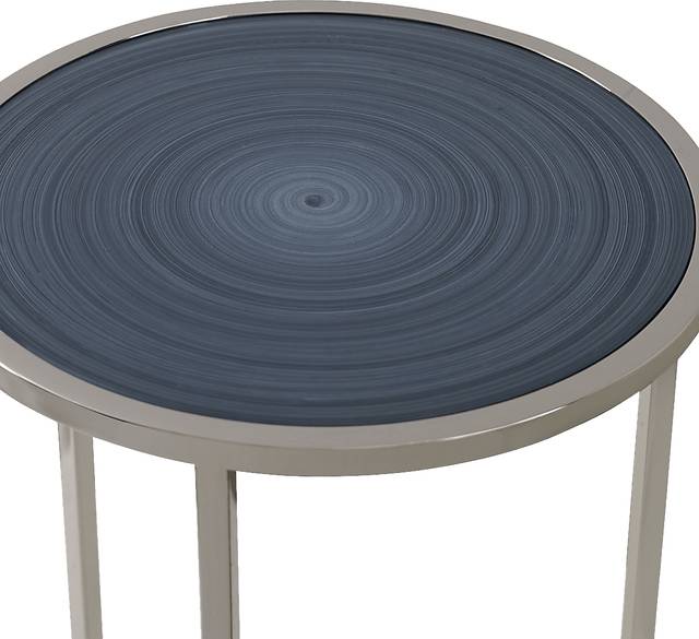 Lansfaire Silver Accent Table - Thumbnail - Image 2
