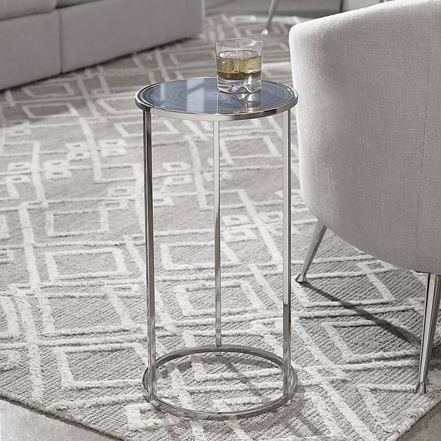 Lansfaire Silver Accent Table - Thumbnail - Image 3