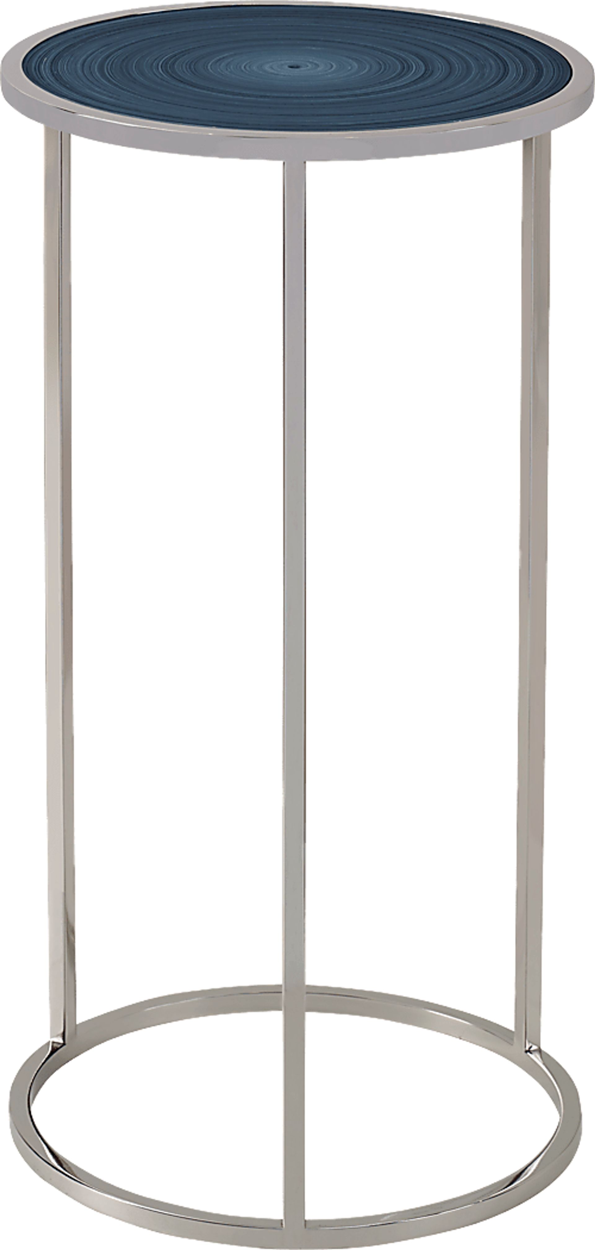 Lansfaire Silver Accent Table - Image 1