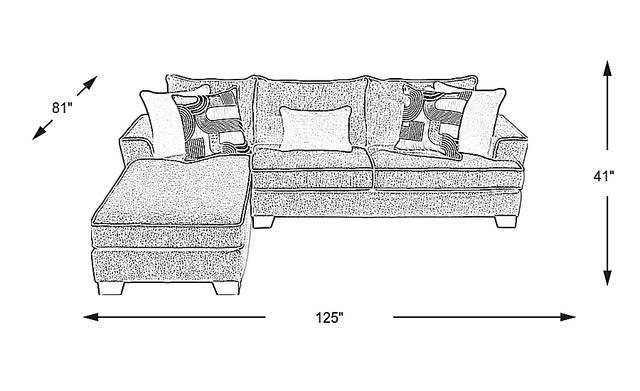 Dimension Image. Please refer to the Dimension Tab on this page for dimension details.