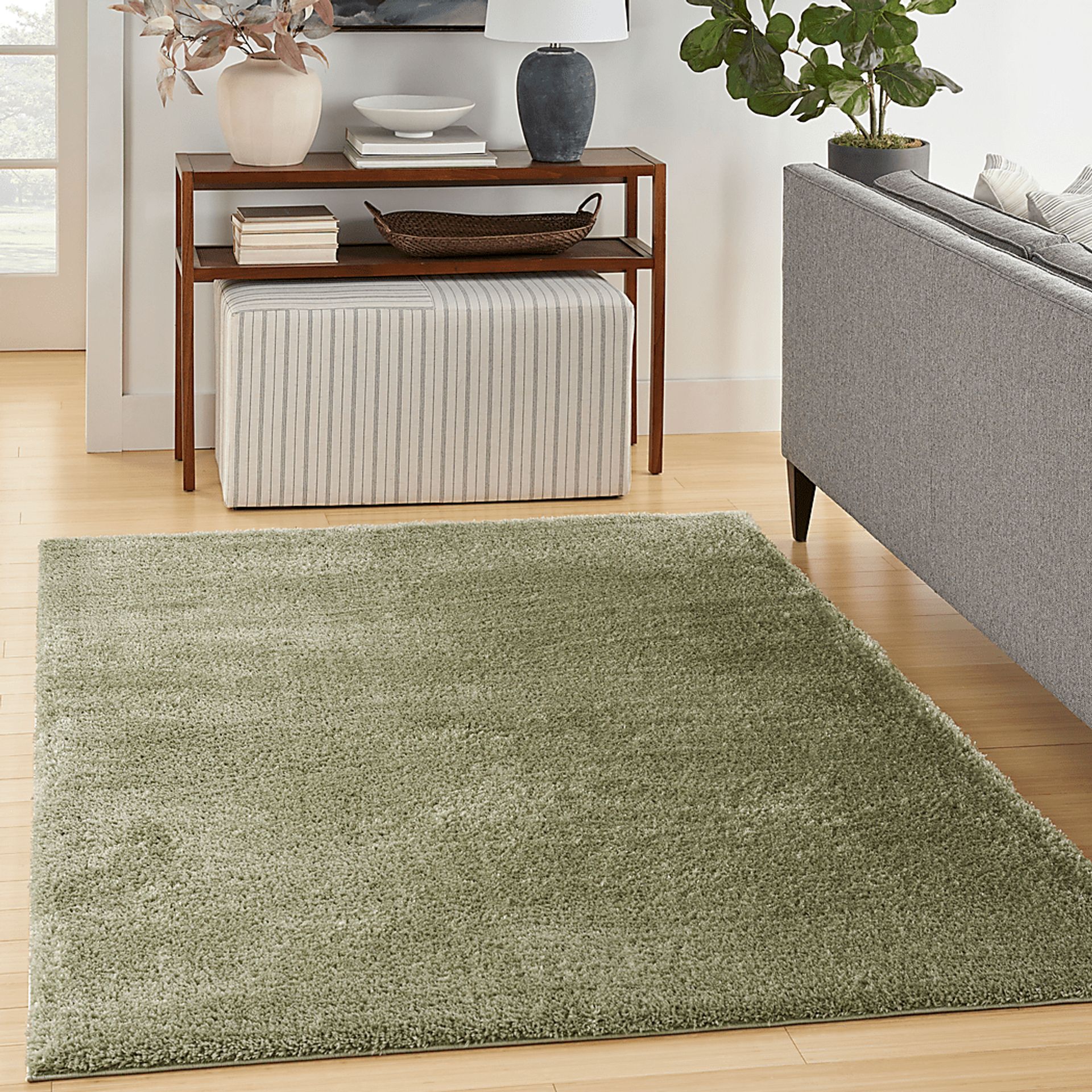 Lanstead Green 5'3 x 7'3 Rug - Image 3