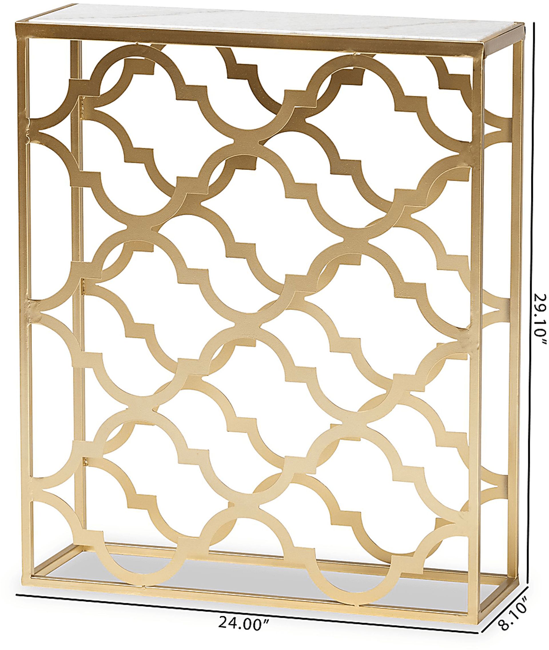 Lanthen Gold Console Table - Image 8