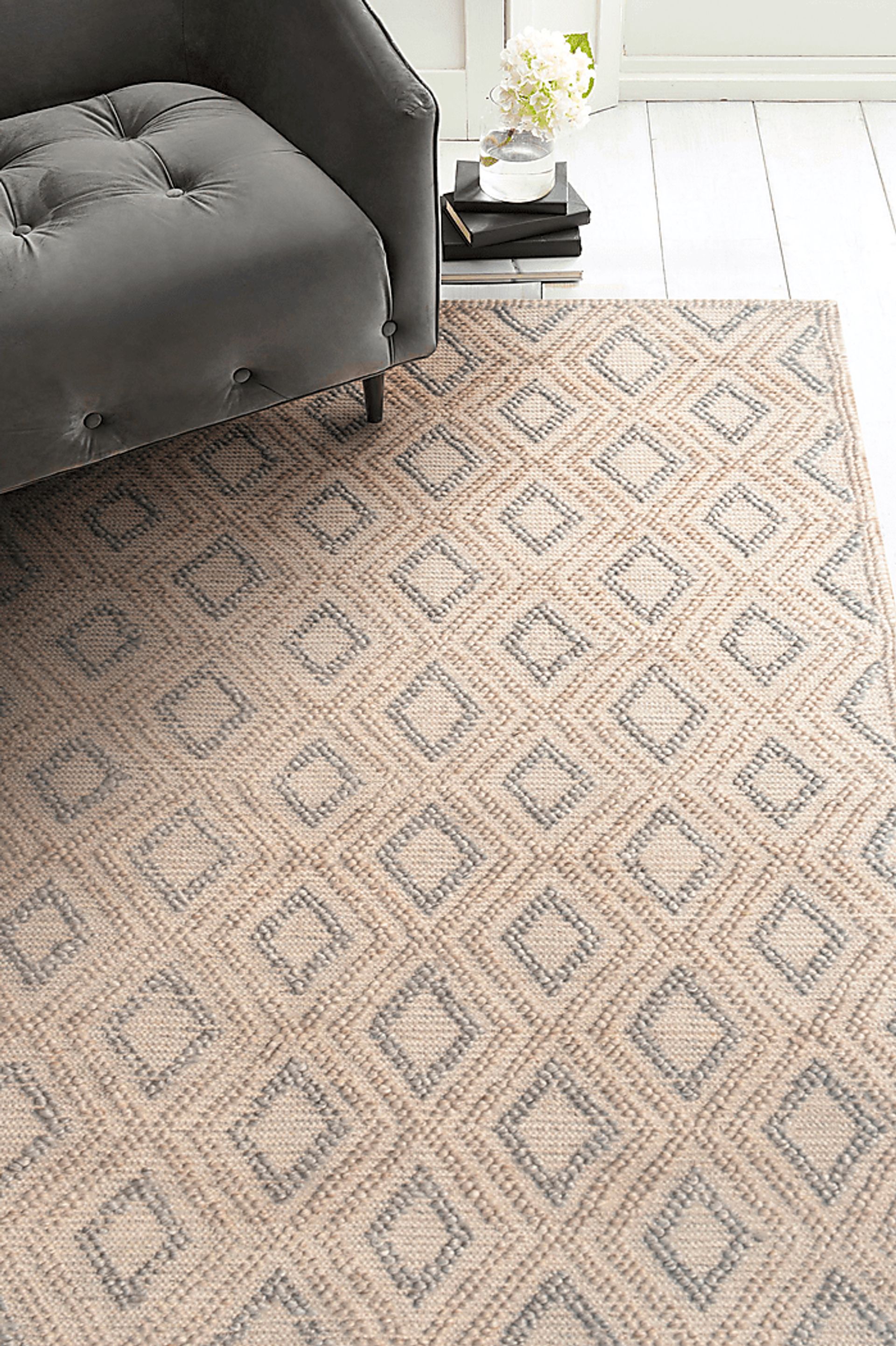 Lantois Natural 5' x 7' Rug - Image 2