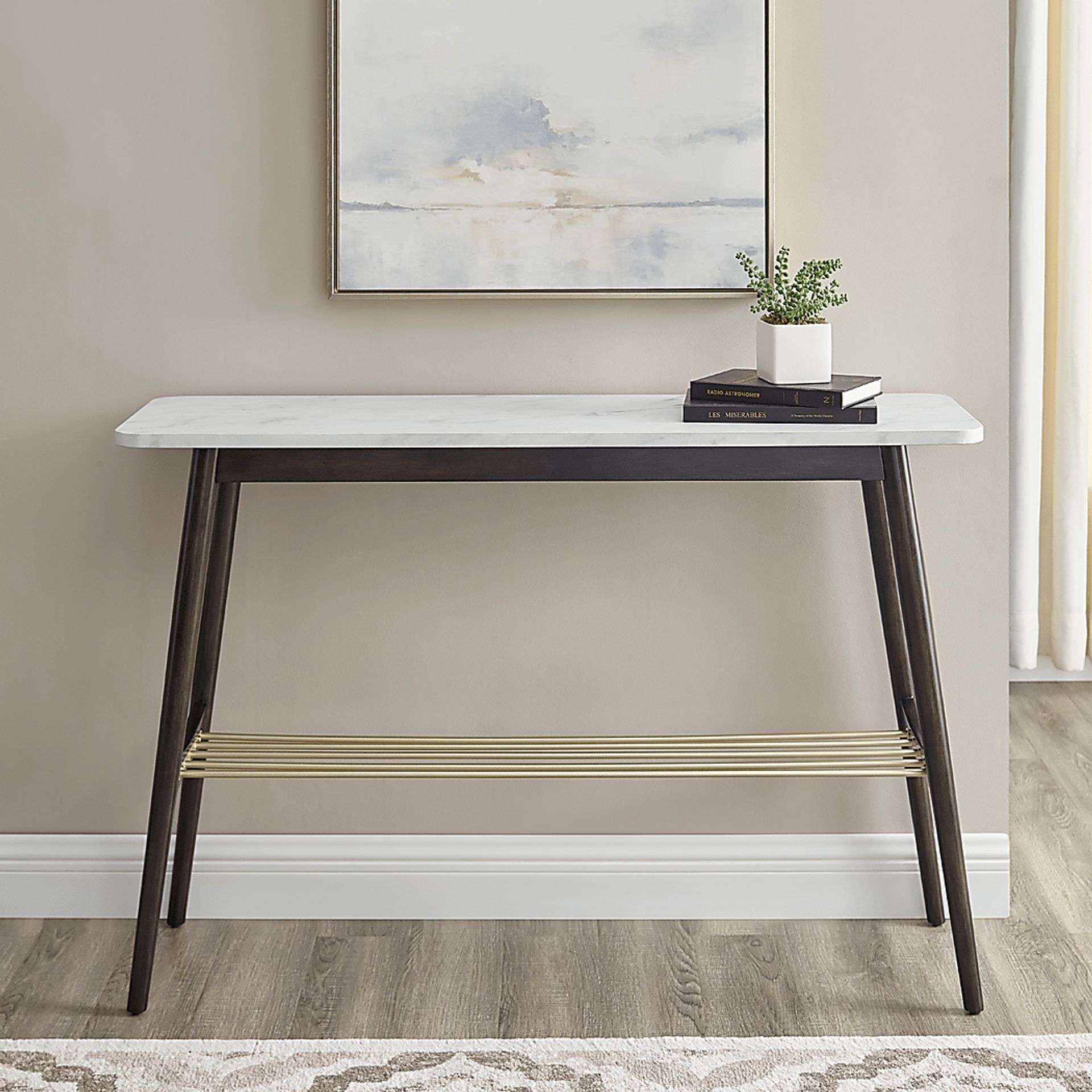 Lanvale Oak Sofa Table - Image 5