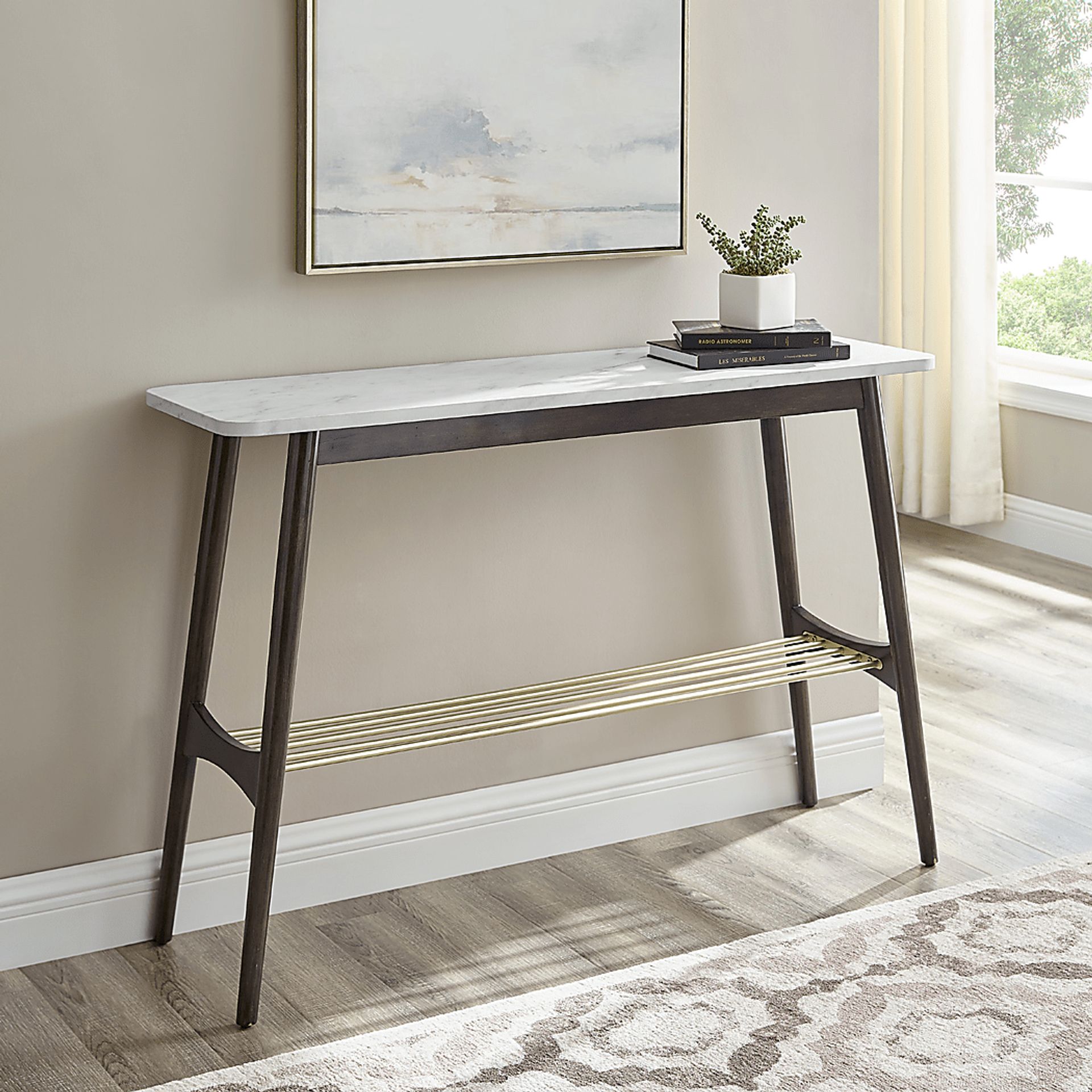 Lanvale Oak Sofa Table - Image 6