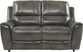 Lanzo 7 Pc Leather Non-Power Reclining Living Room Set