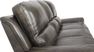 Lanzo Leather Non-Power Reclining Sofa