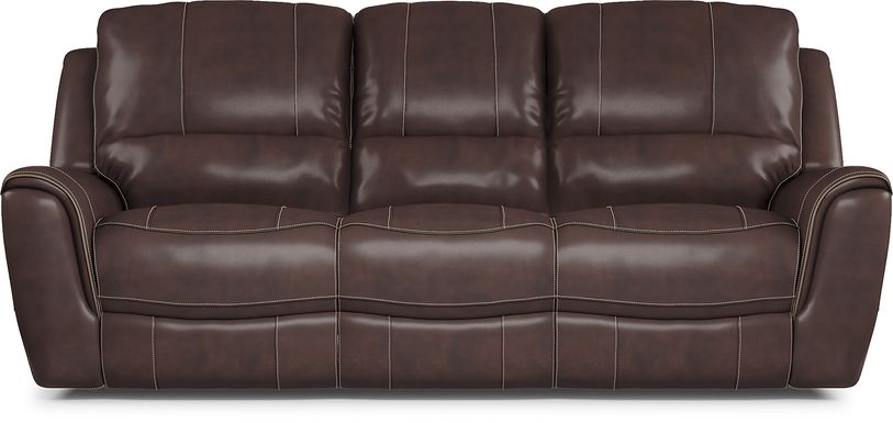 Weatherford Park Beige Polyester Fabric Dual Power Reclining Sofa - Rooms  To Go