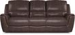 Lanzo Leather Non-Power Reclining Sofa