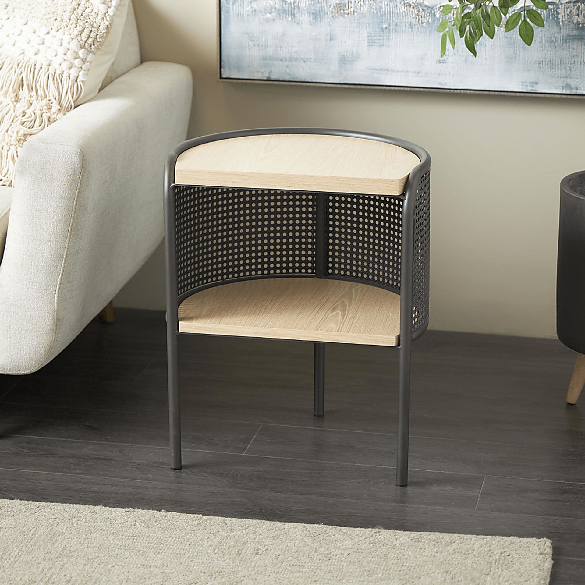 Laozu Brown Accent Table - Image 2