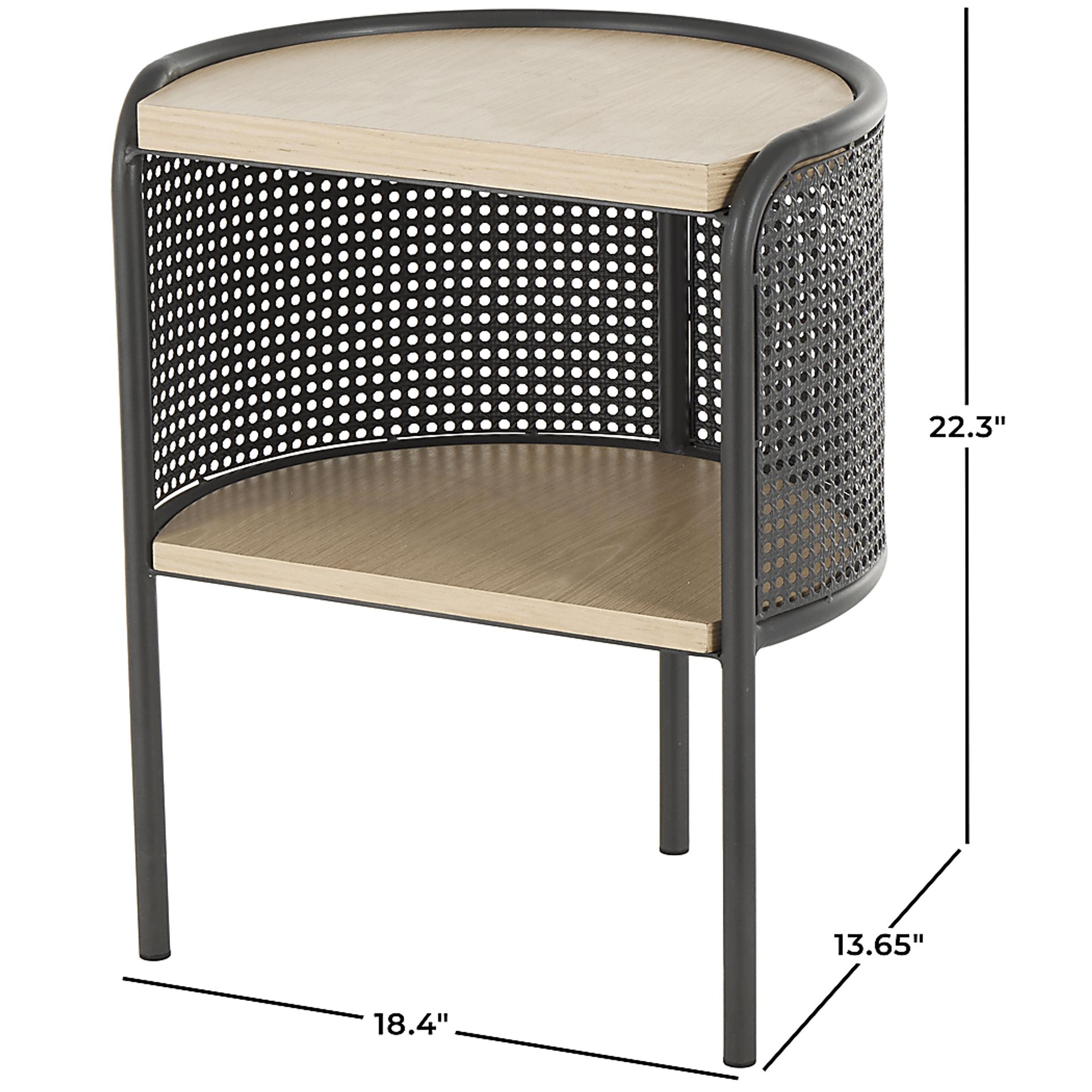 Laozu Brown Accent Table - Image 8