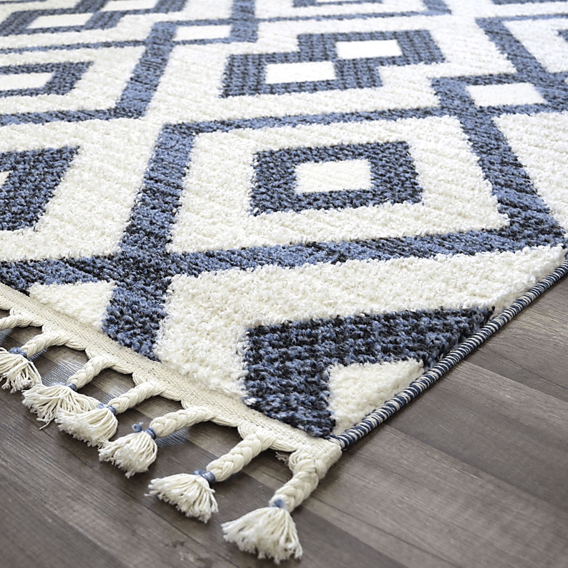 Laozui White/Black 8'3 x 10' Rug - Image 4
