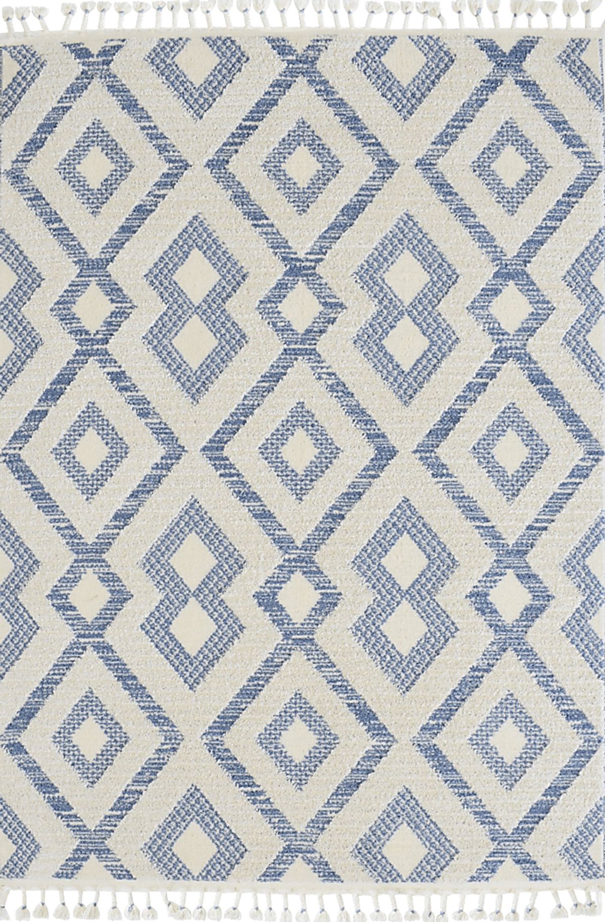 Laozui Blue,White Rugs | Rooms to Go