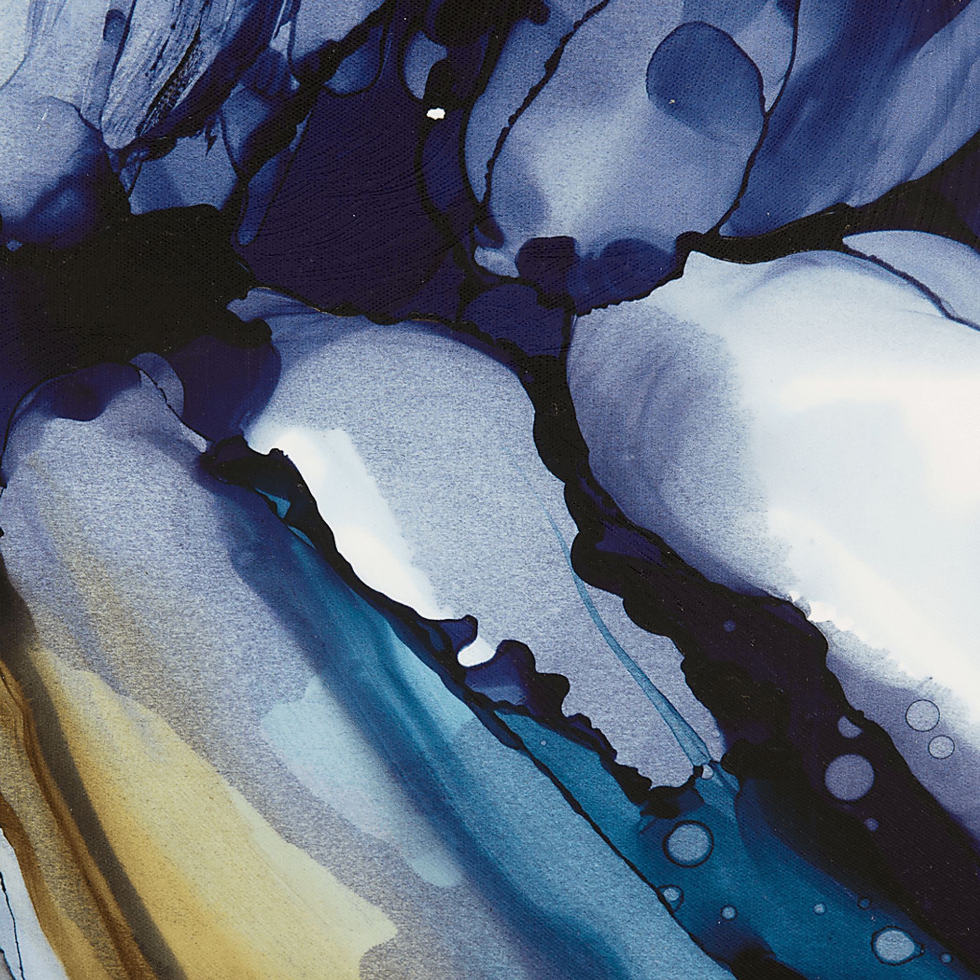 Lapidge Blue Gel Coat Canvas Set of 2 - Image 7