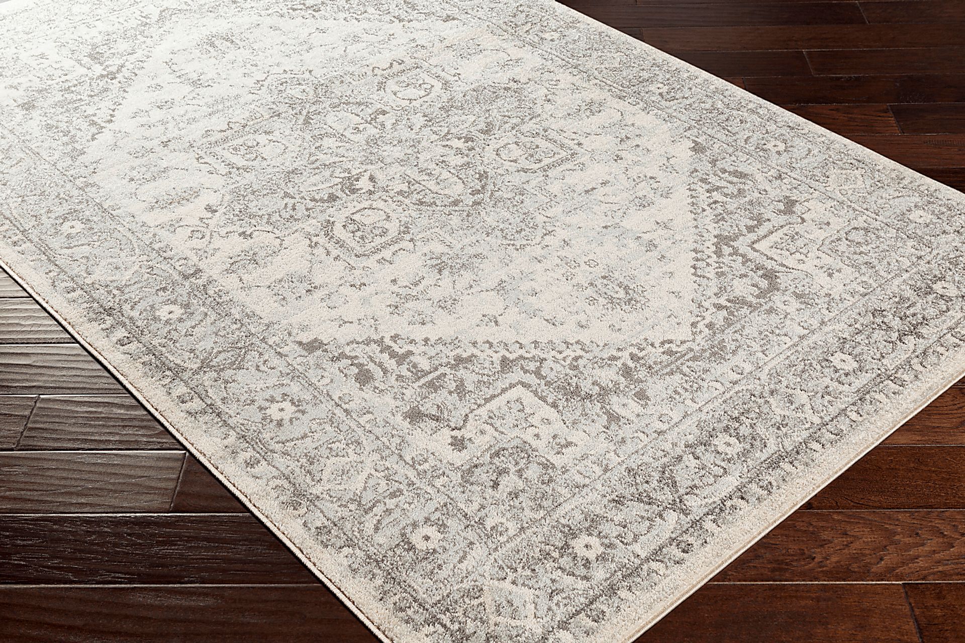 Lara Elle Gray 5'3 x 7'3 Rug - Image 3