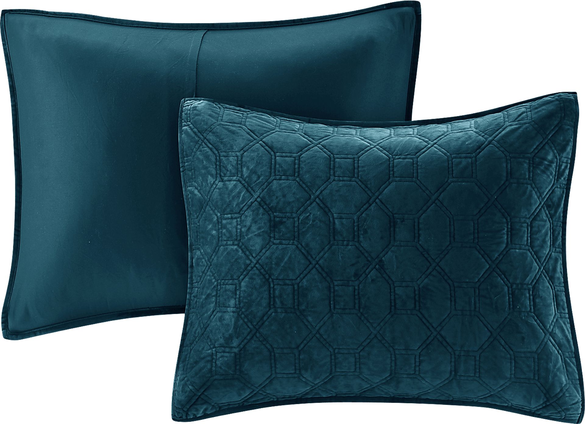 Larah Teal 3 Pc King Coverlet Set - Image 3