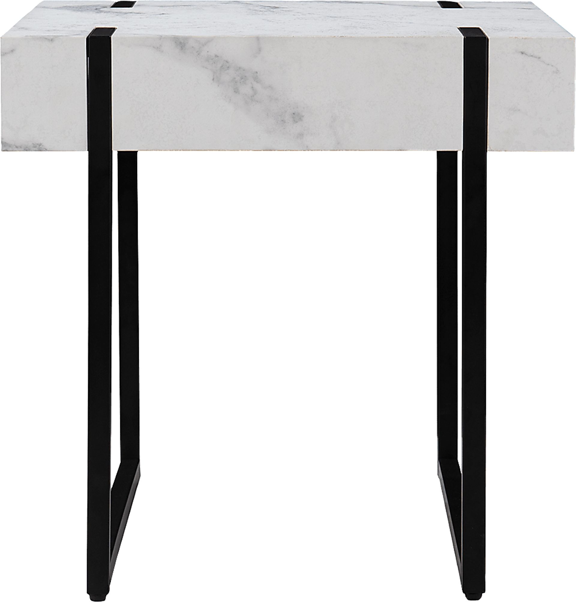 Laramice White End Table - Image 2