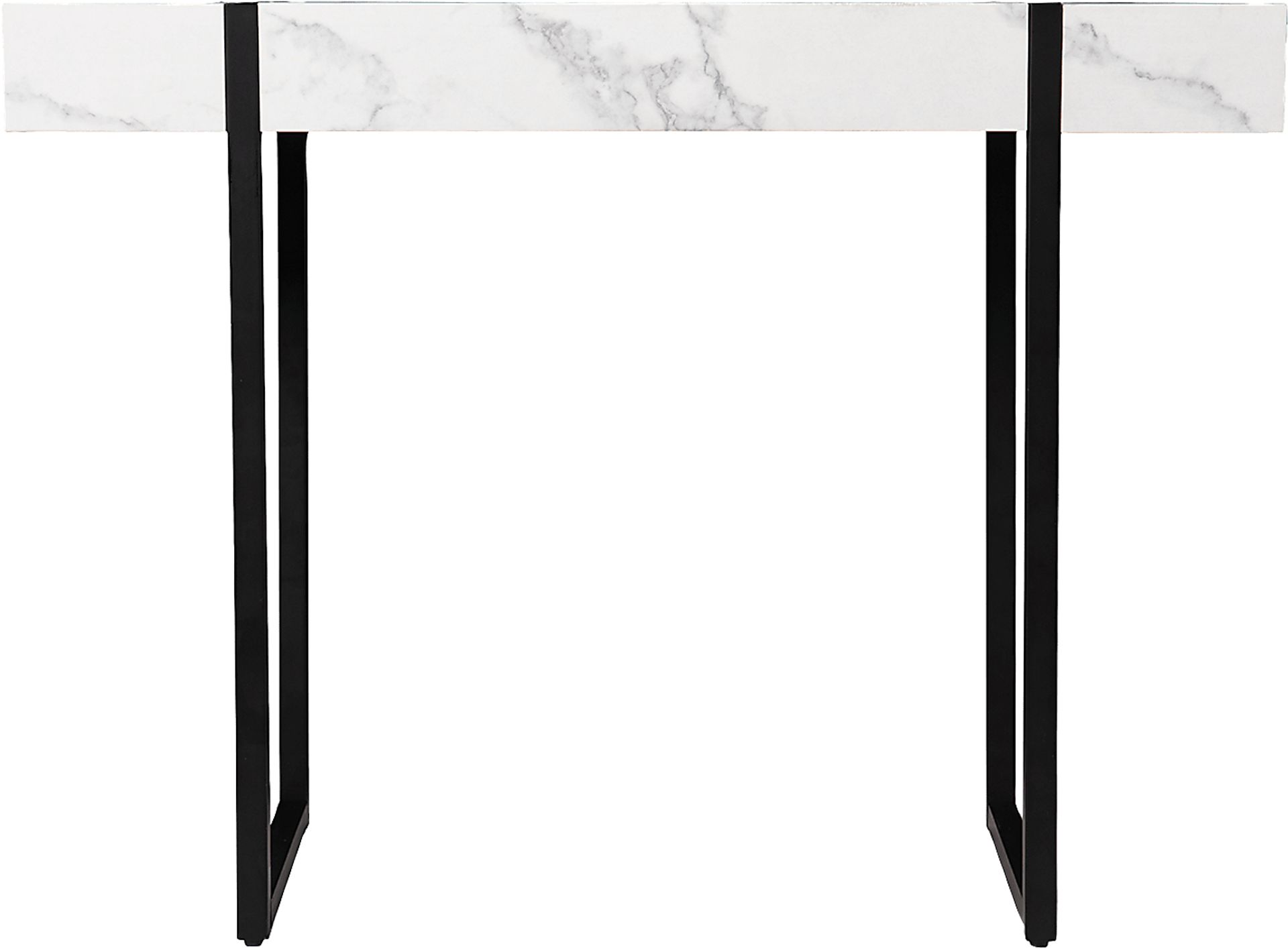 Laramice White Sofa Table - Image 2