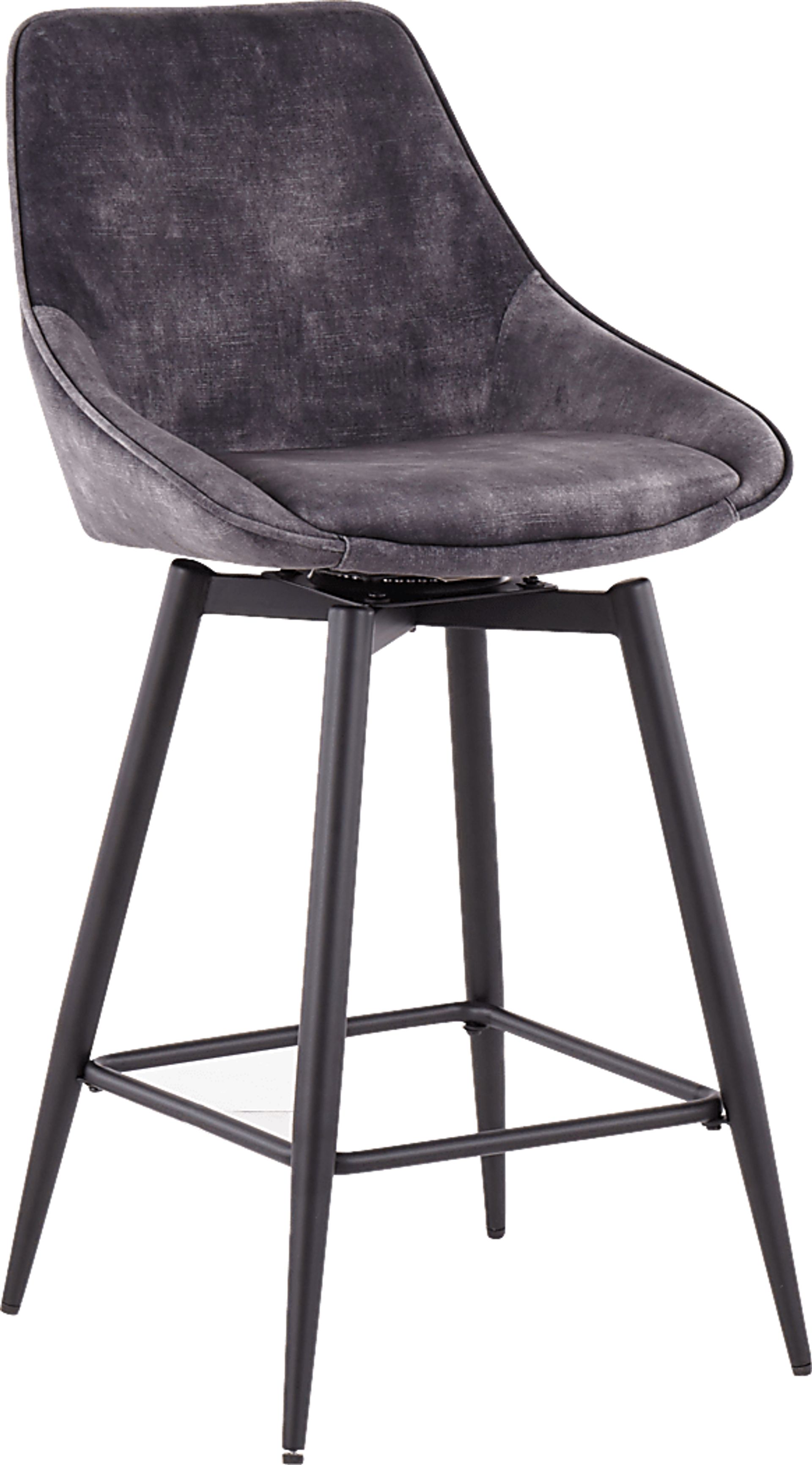 Laramore Gray Counter Height Stool, Set of 2 - Image 2