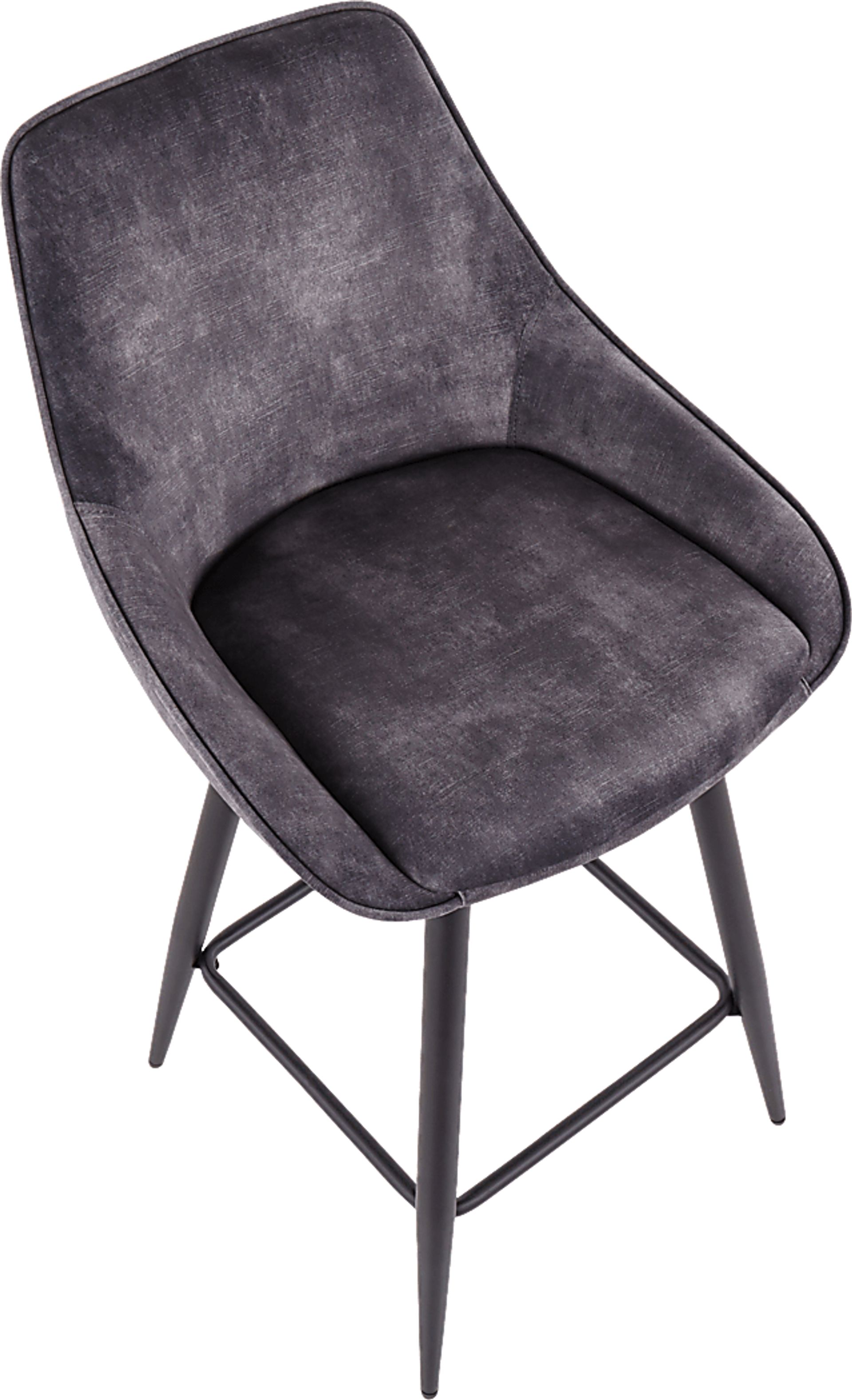 Laramore Gray Counter Height Stool, Set of 2 - Image 7