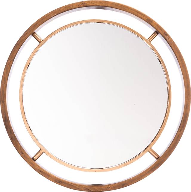 Laraway Brown Mirror - Thumbnail - Image 2