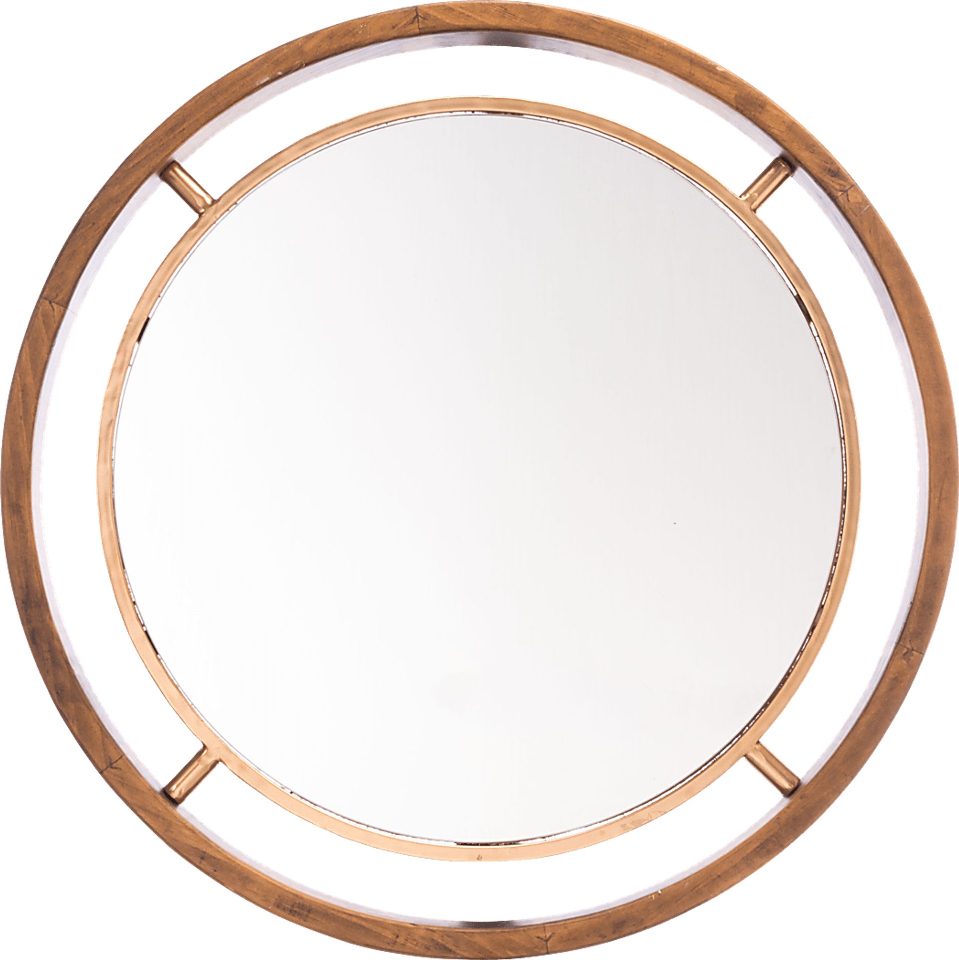 Laraway Brown Mirror - Image 2