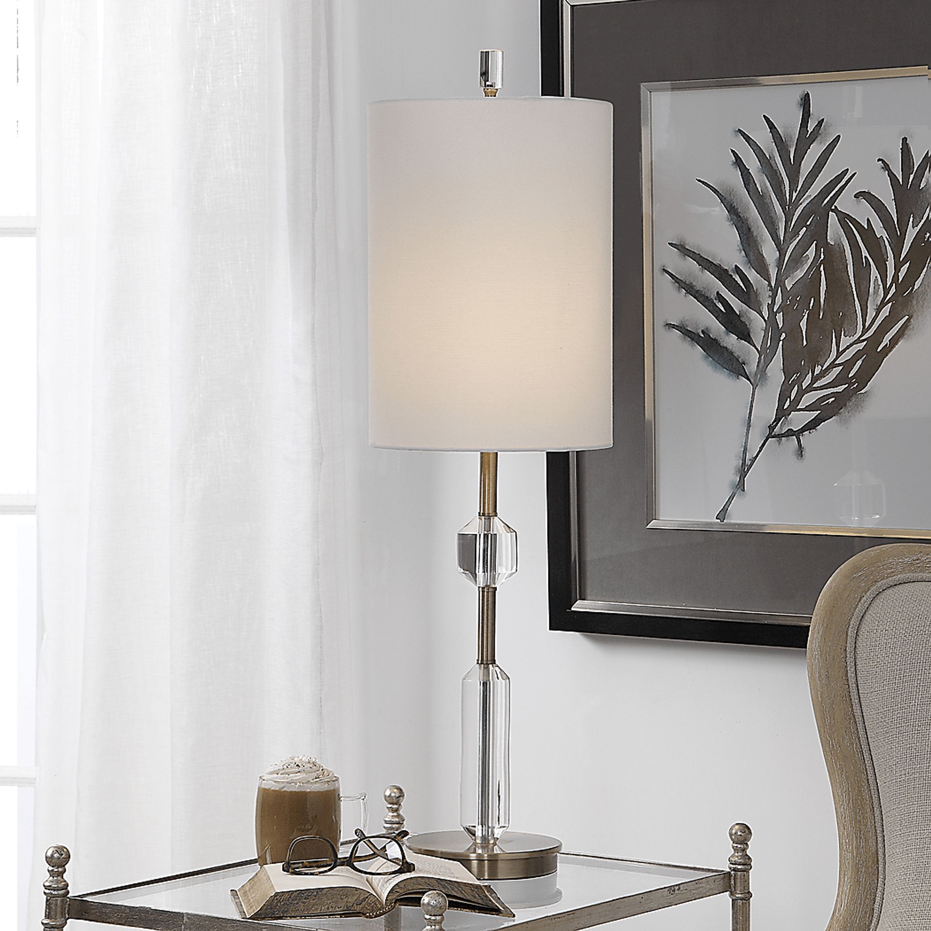 Larch Nest Brass Lamp - Image 4